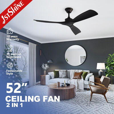 Bon prix Ventilateur de plafond 2 en 1 avec moteur à courant continu de haute vitesse En ligne